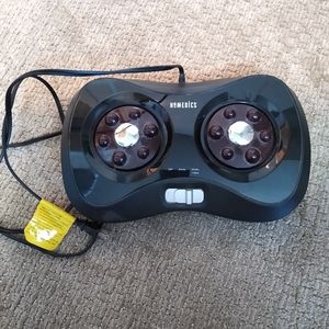 Homedics Shiatsu Black Foot Massager with Heat